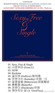 Super Junior 6jib track list